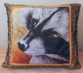 Grand coussin golden racoon