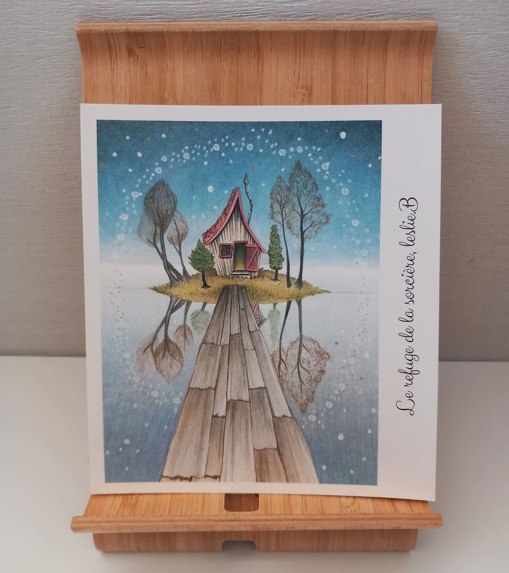 Carte postale la cabane de la sorcière