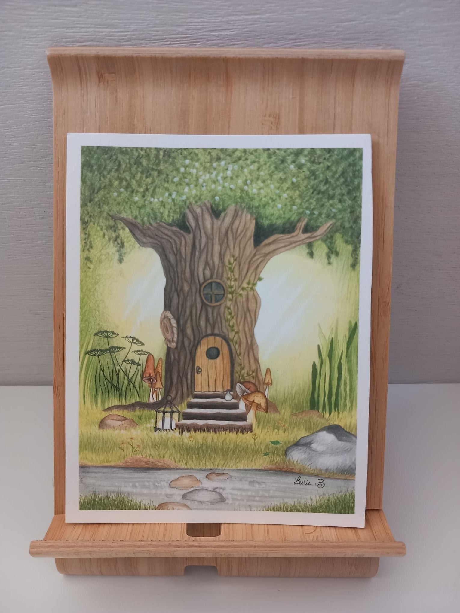 Carte postale la maison du lutin