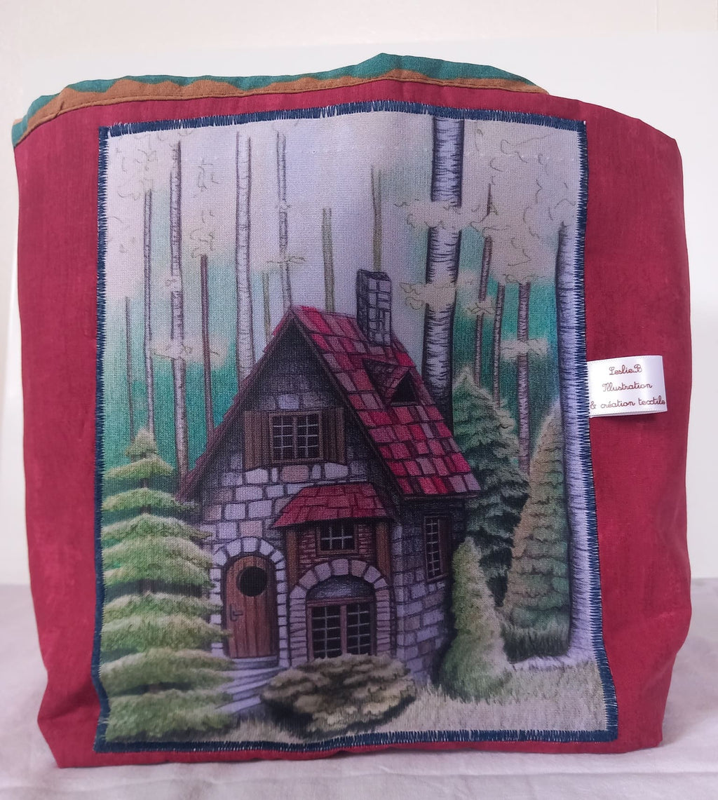 Panière maison des bois