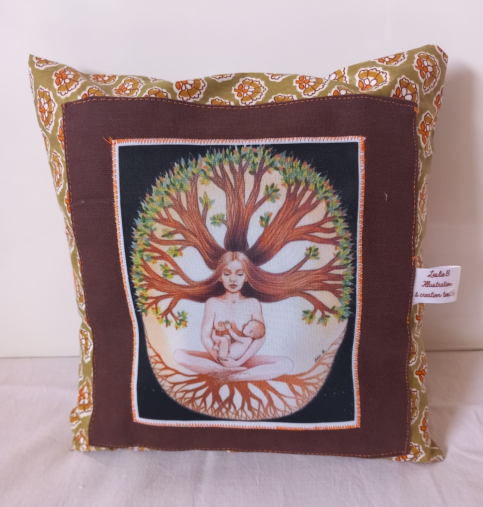 Coussin mère nature