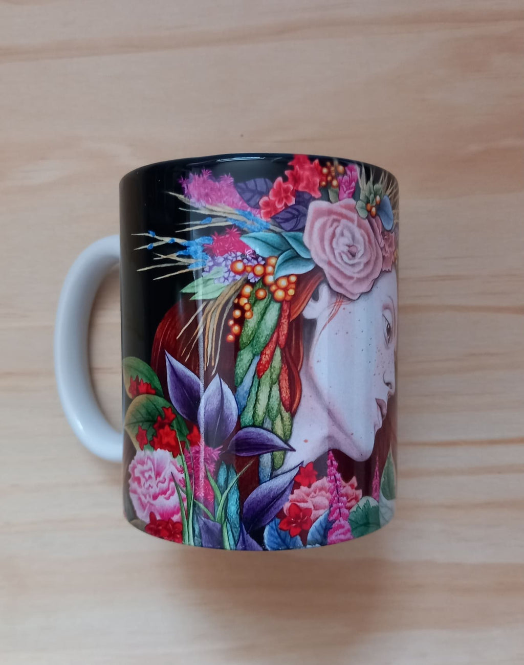 Mug fleurs pour Margarita