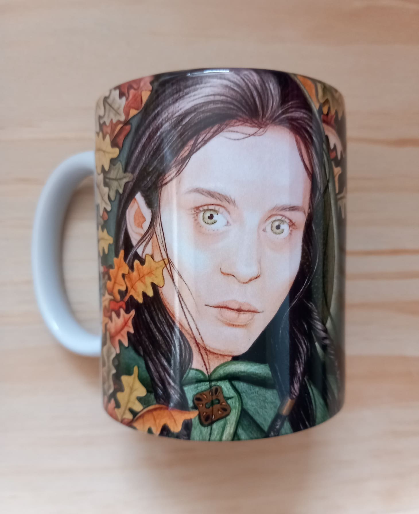 Mug feuillage