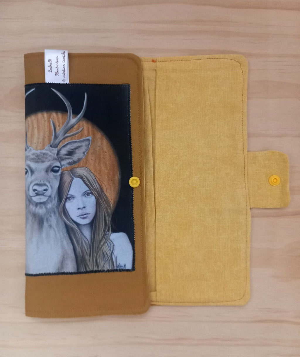 Protège carnet pleine lune