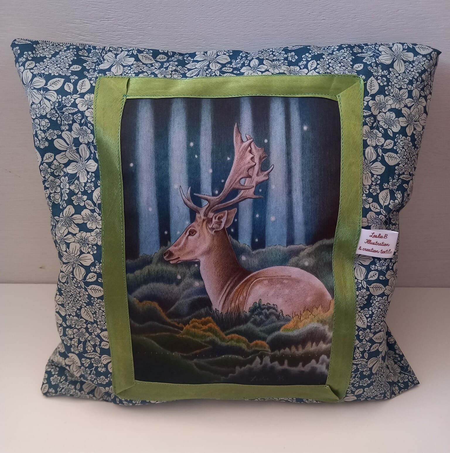 Petit coussin prince des bois