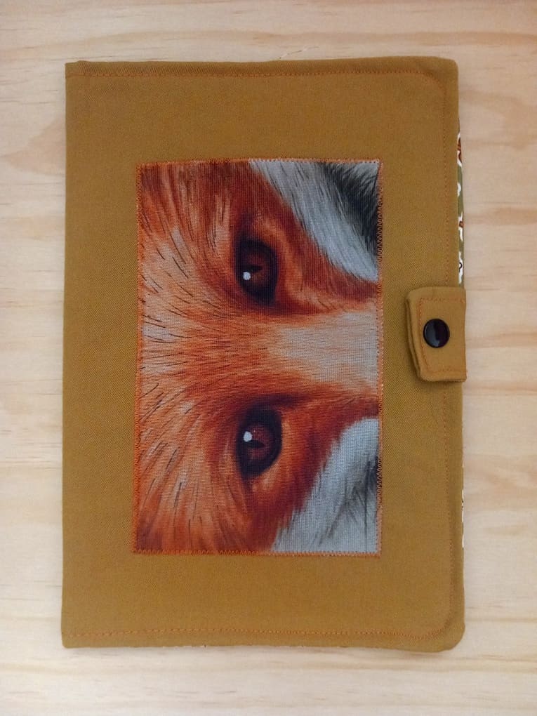 Protège carnet renard