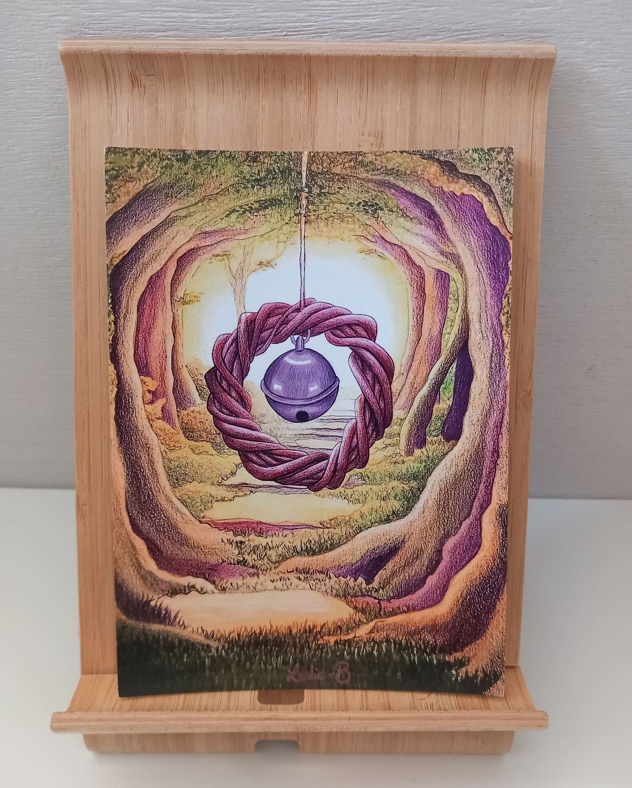 Carte postale sonnette de sorcière