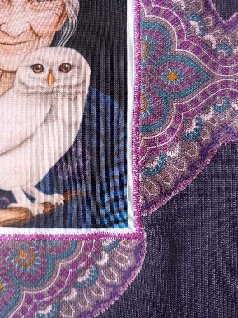 Cabas sorcière à la chouette